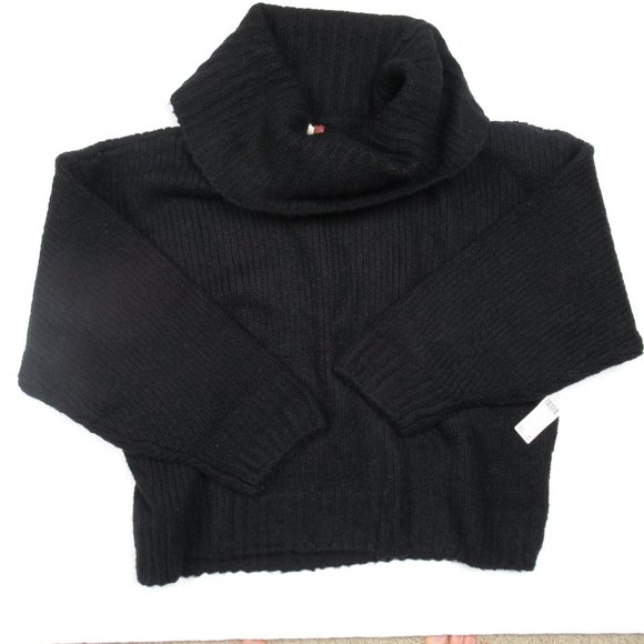 Anthropologie Pilcro Turtleneck Sweater Black Large - Picture 4 of 9
